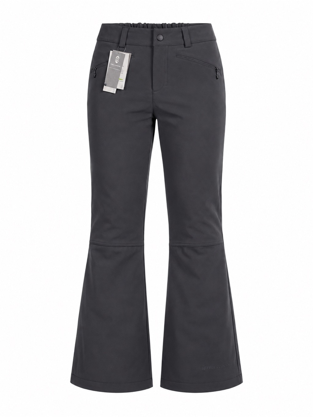 New with tags Free Country women’s softshell snow pants in black, size XL